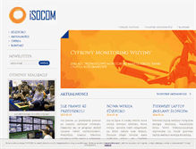Tablet Screenshot of isocom.com.pl