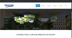Desktop Screenshot of isocom.com.br